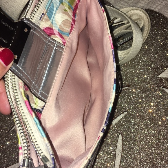 Watercolor Pastel Coach Crossbody - Picture 4 of 8